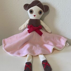 Esthex Anna Ballerina Doll Plush Pink Tutu 17"